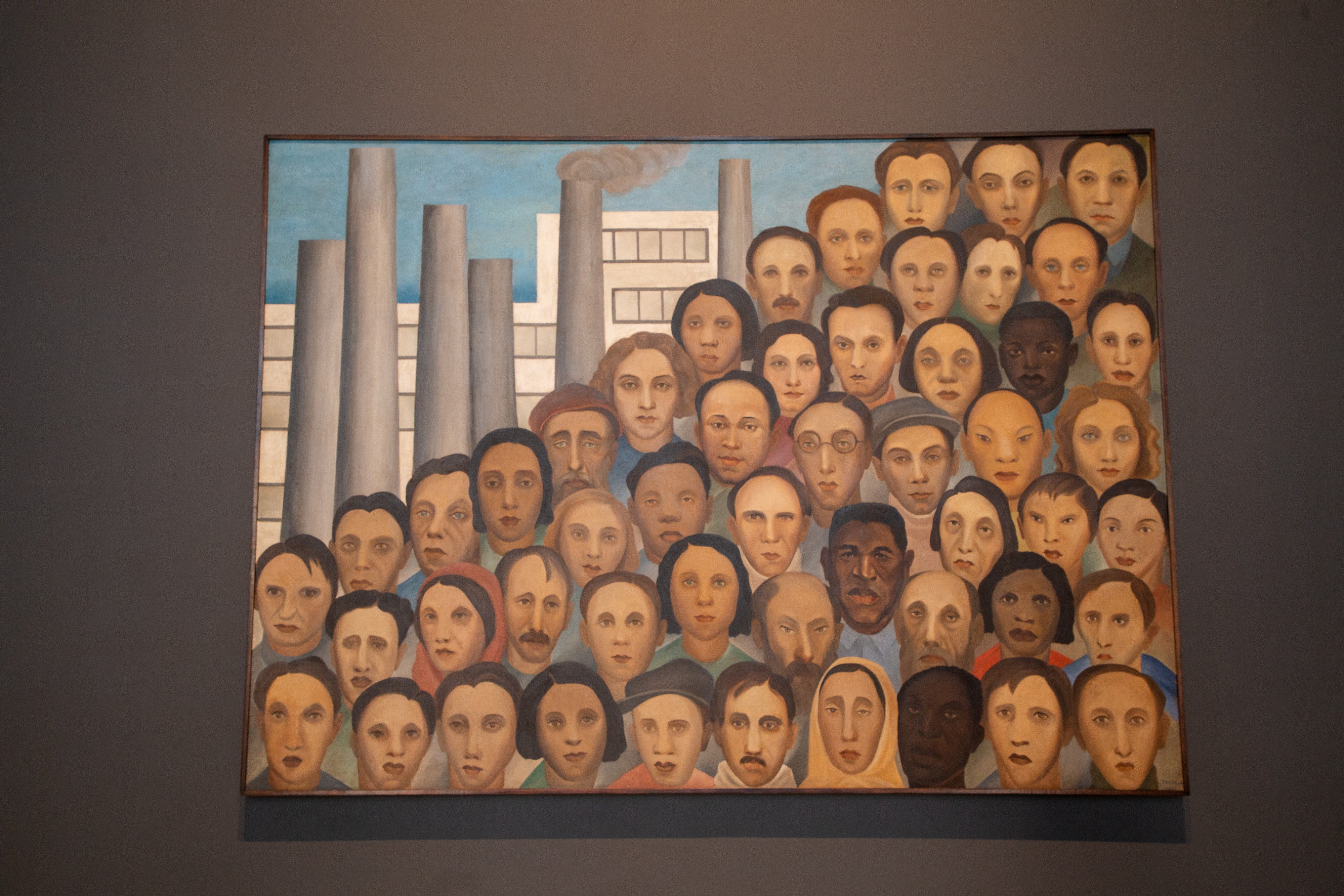 Tarsila do Amaral painting by Flickr