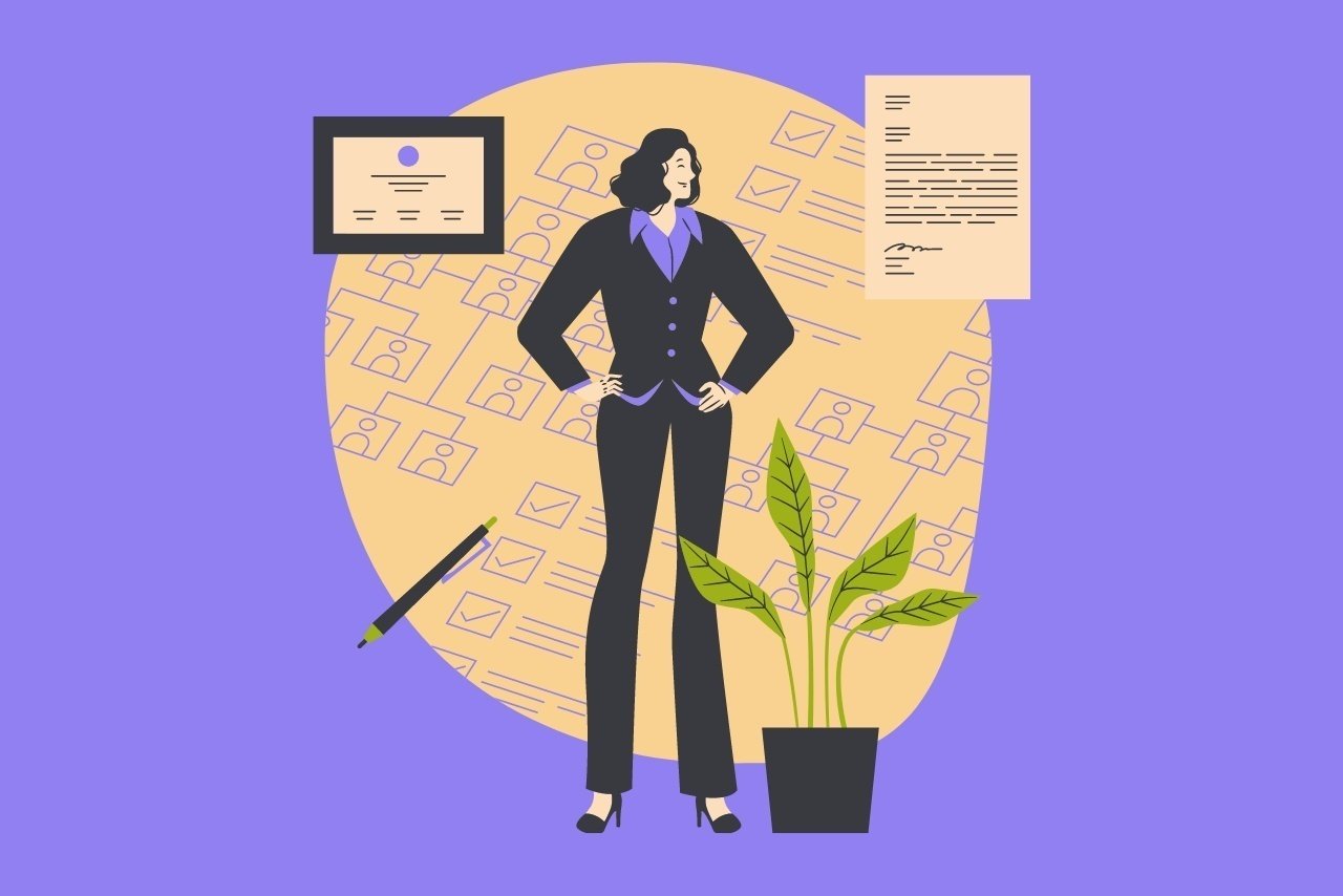 woman working manager marketing