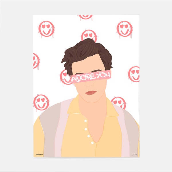 Harry Styles Adore You Wall Decor Print?width=500&height=500&fit=cover&auto=webp&dpr=4
