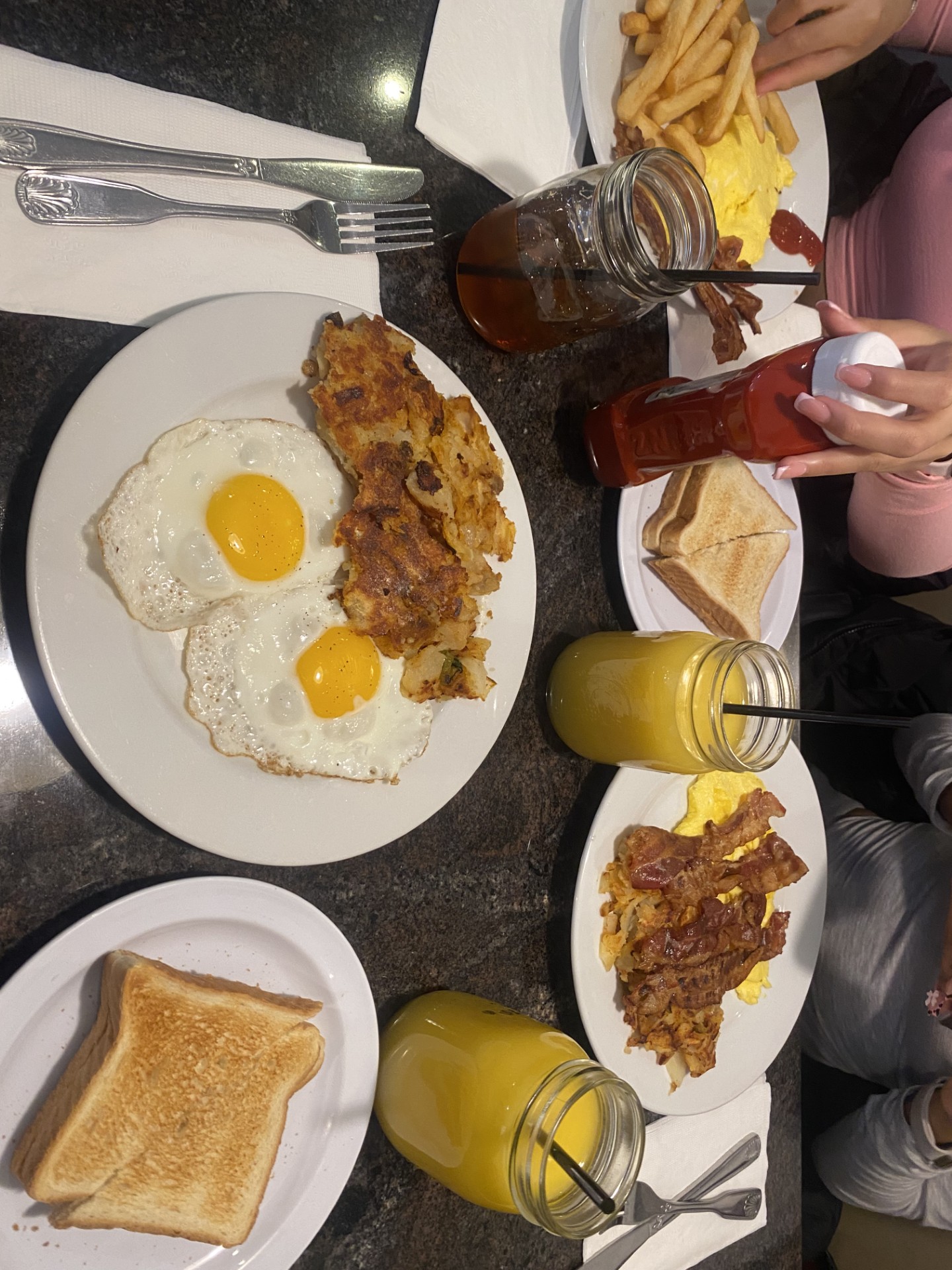 Breakfast at a Diner