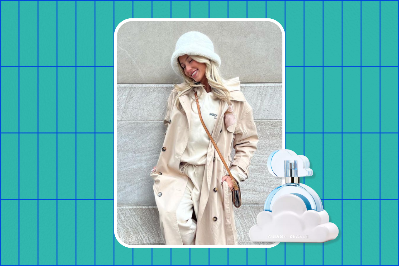 alix earle selfie / ariana grande cloud perfume