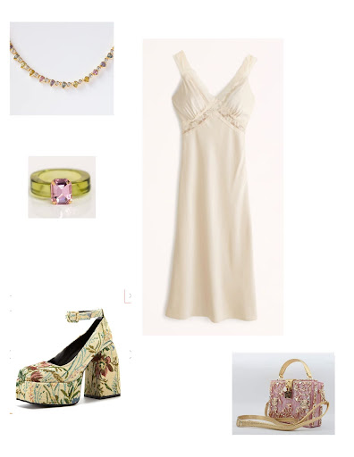 boho romantic galentine\'s day outfit