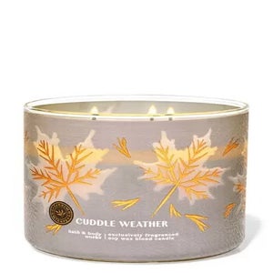 cuddle weather fall candle