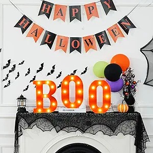 indoor halloween decor set