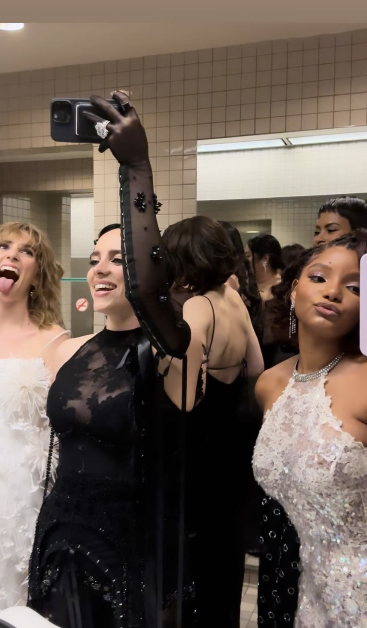 maya hawke, billie eilish, and halle bailey at the 2023 met gala