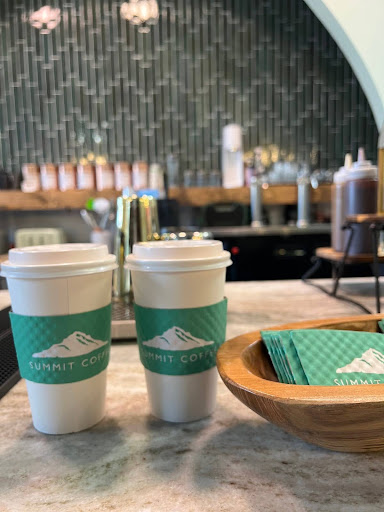 coffeeshop counter and drinks