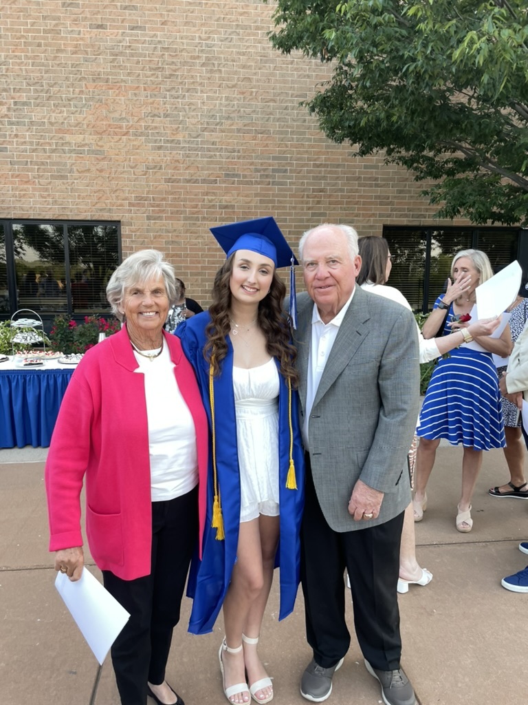 family at graduation