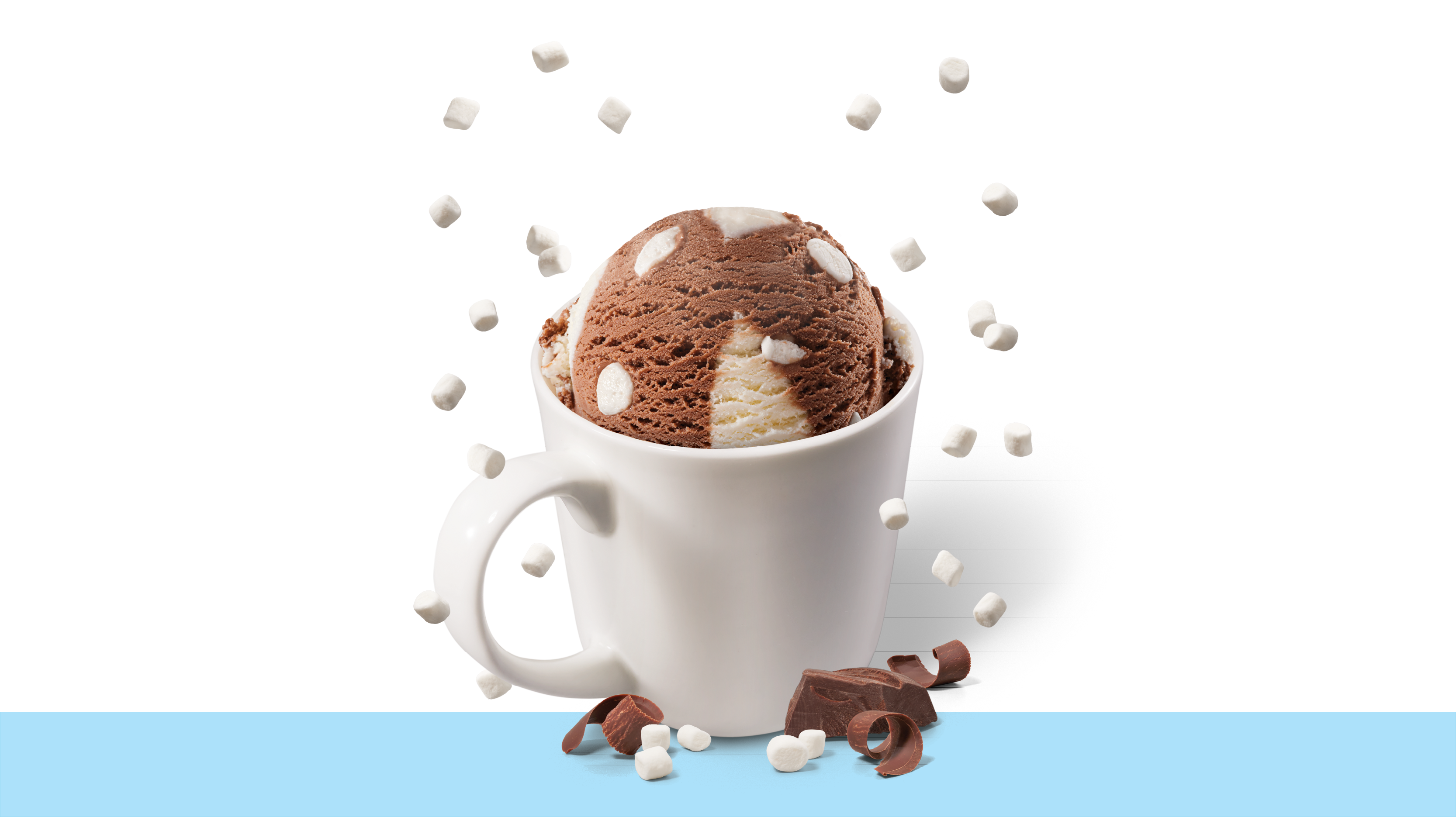 baskin-robbins cup of cocoa flavor