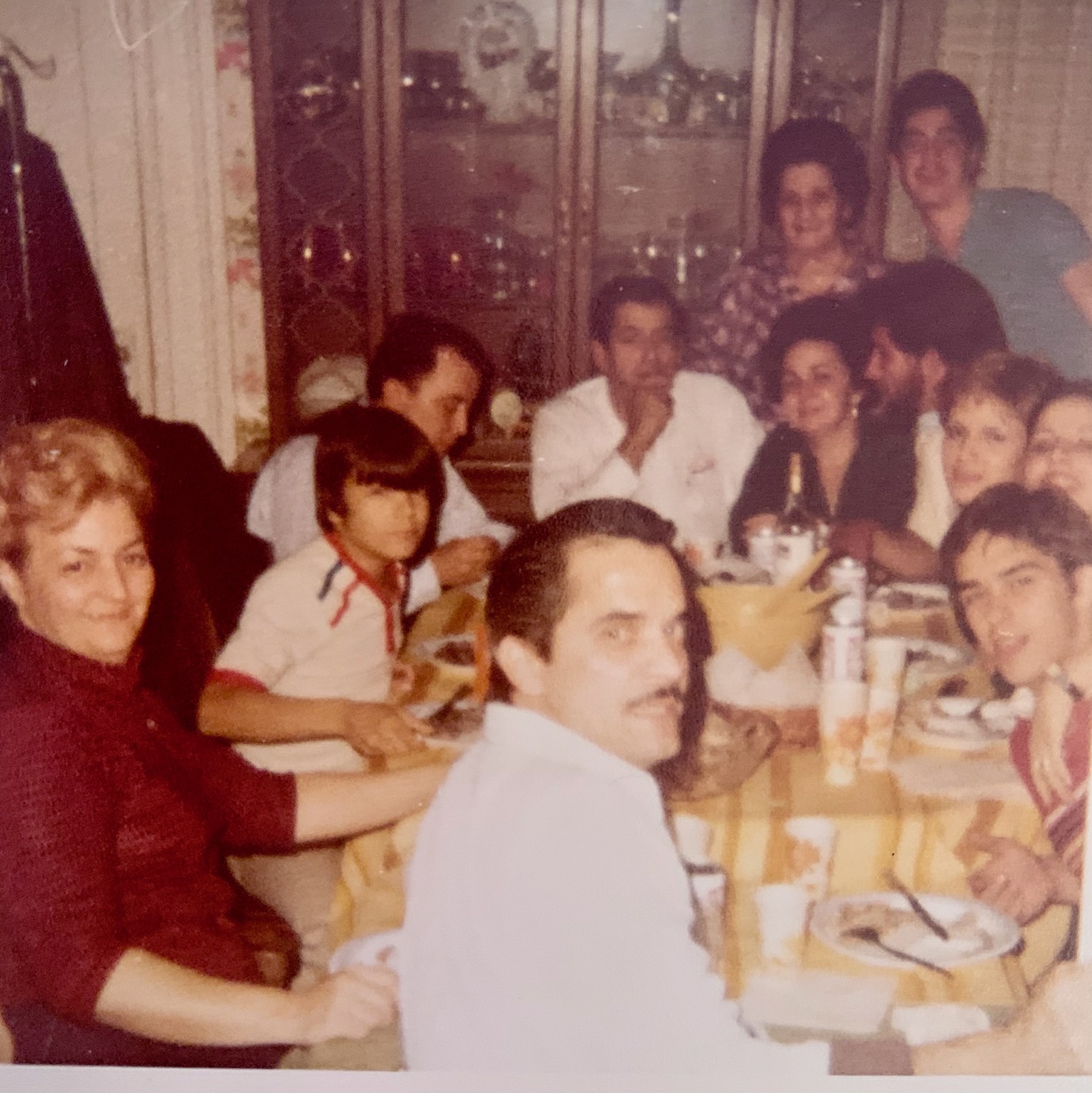 Vintage family photo of my father\'s family