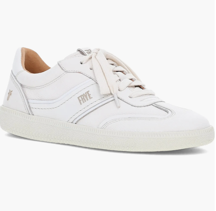 Frye Milly Low Top Sneaker White
