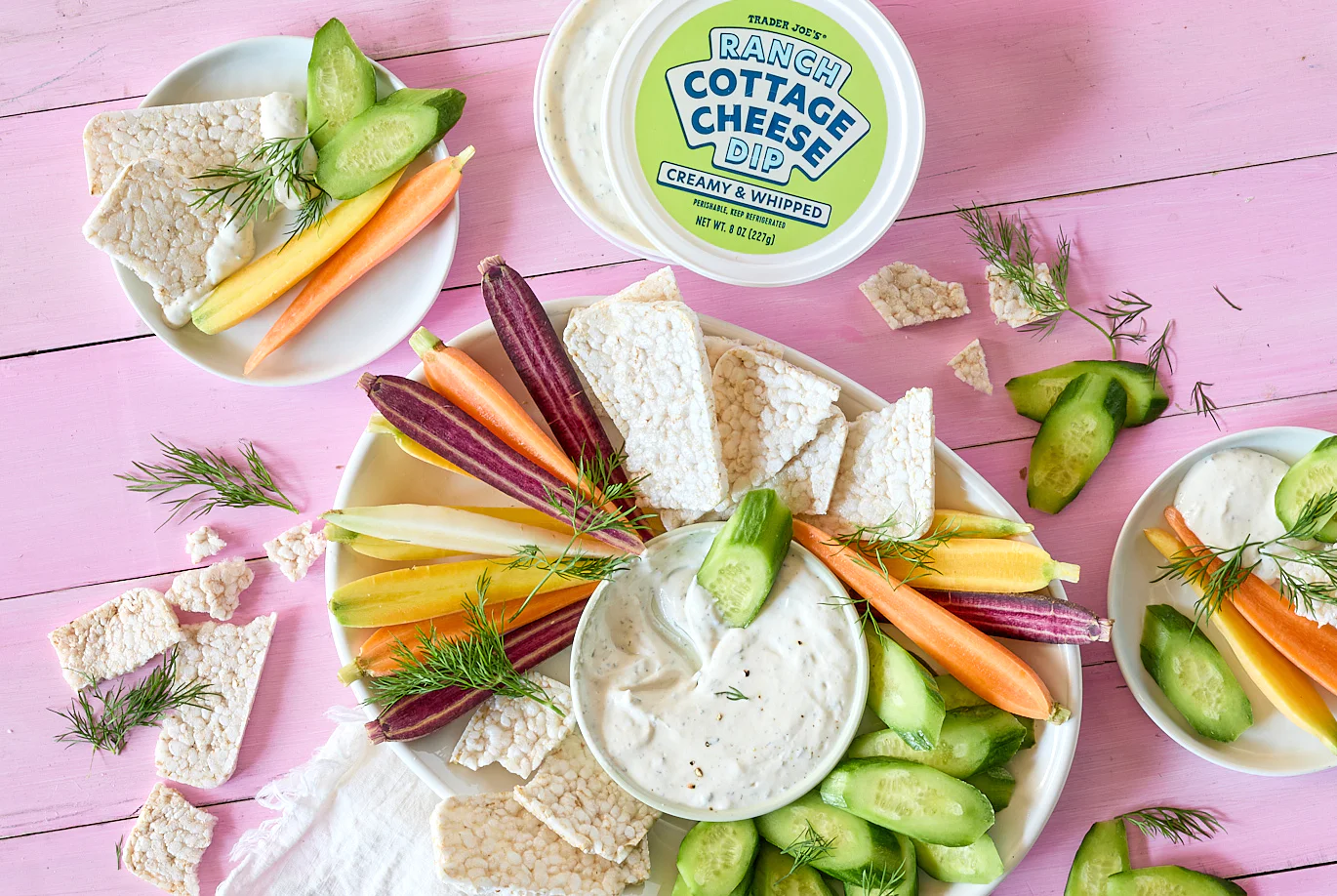 tj\'s ranch cottage cheese dip