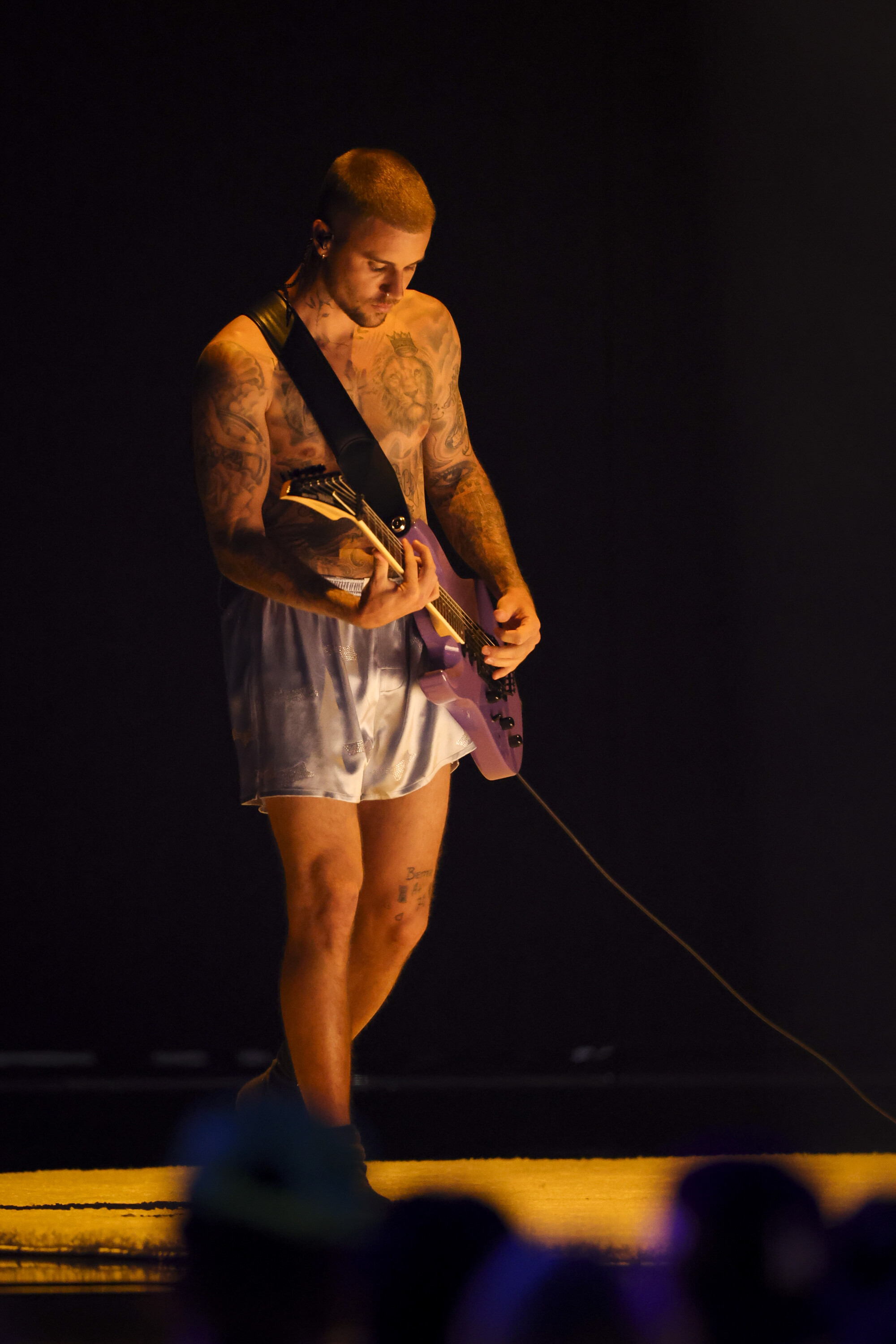 justin bieber performs at the 2026 grammys