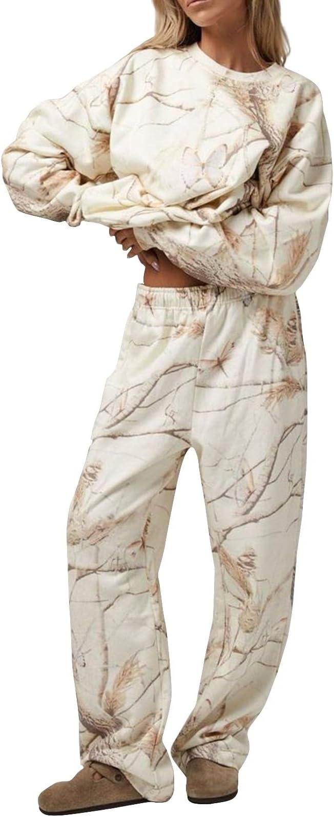 Generic Camo Hoodie 2 Piece Track Suit