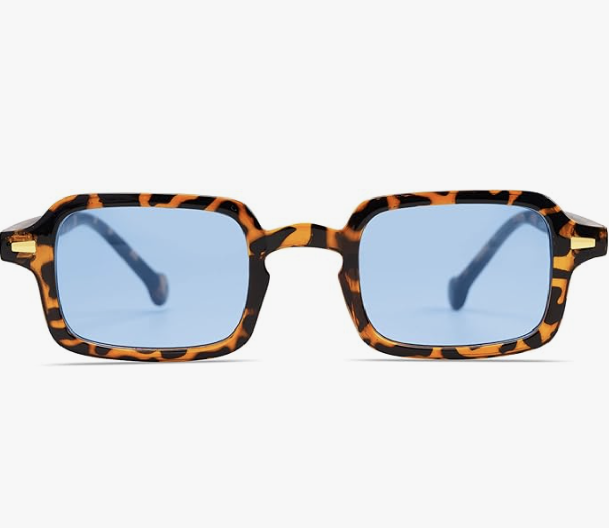VANLINKER Retro Rectangle Sunglasses