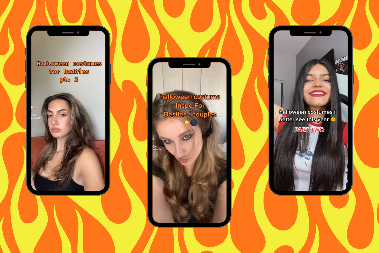 tiktoks of halloween costume ideas