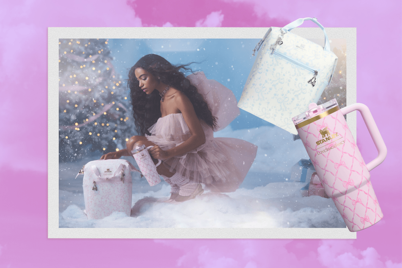 LoveShackFancy Stanley Holiday 2025 collection