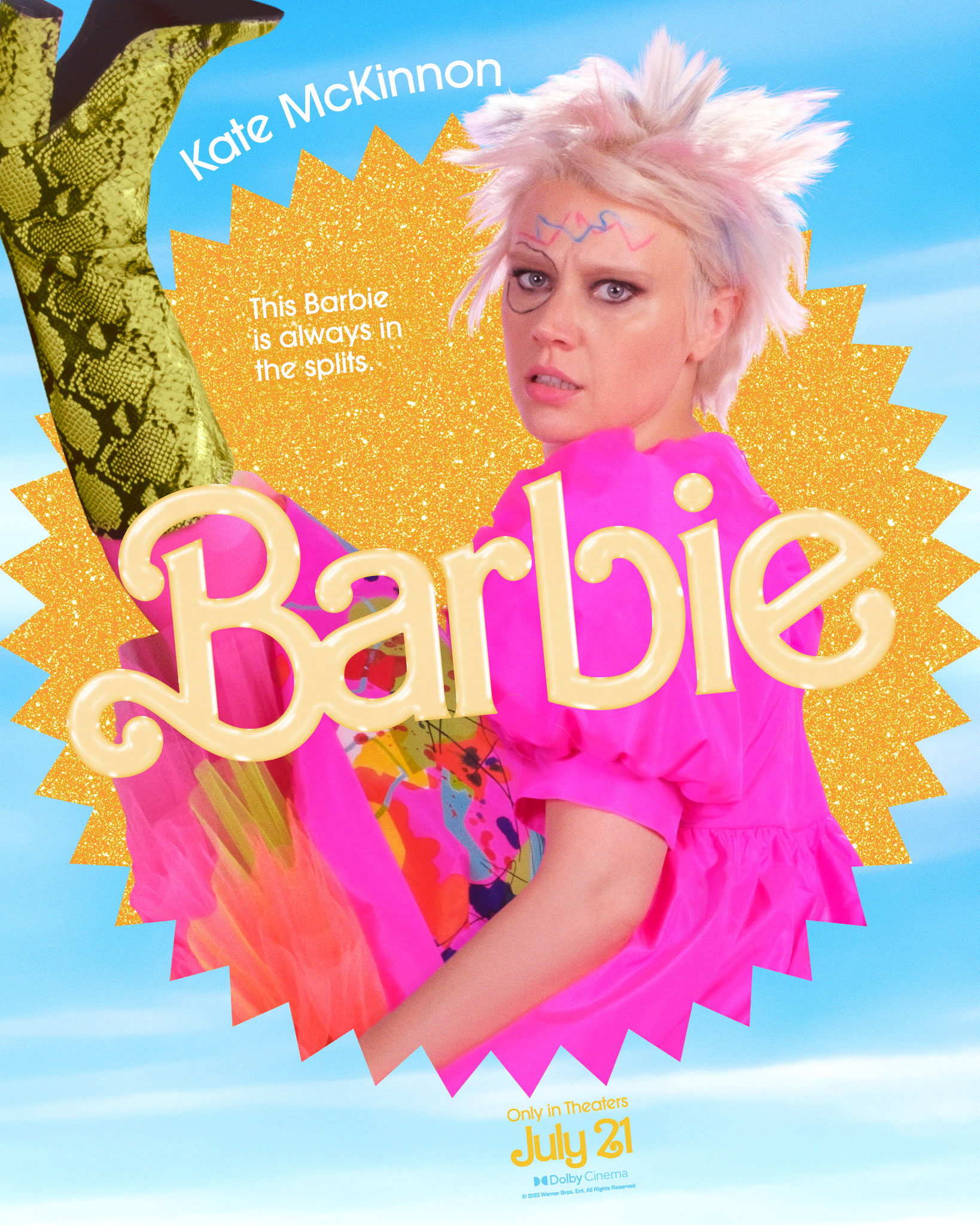 kate mckinnon in barbie movie