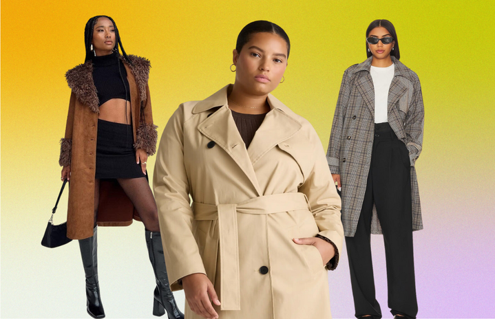 Cute trench coats for fall online