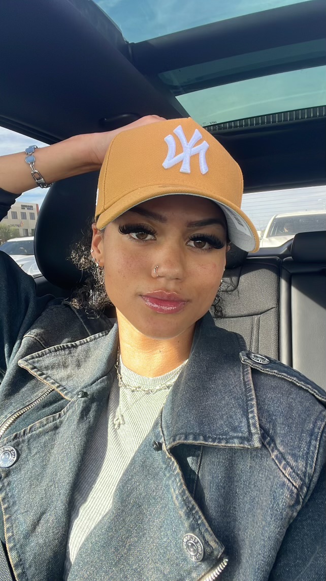 Selfie of Rae Burrell