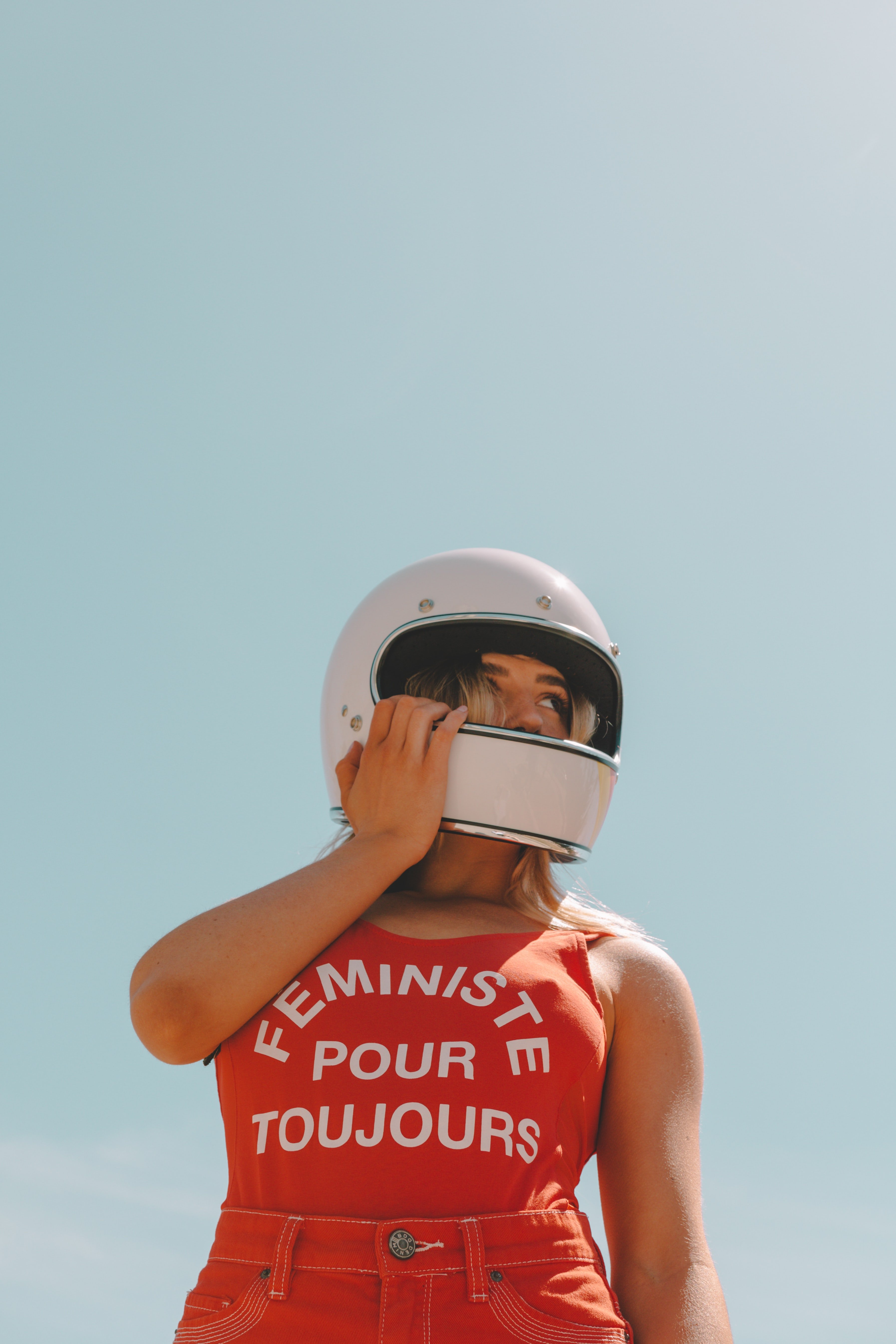 feministe pour toujours tank top