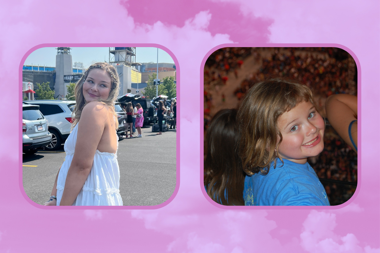 Eileen flaherty at the Eras Tour Concert.