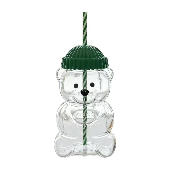 Bear Sippy Cup Straw Bear Straw Cups Clear Bear Glass Cup Lid Straw Cute Kawaii Bear Glass Bottle Mug Juice Milk Tea Smoothies Infused Water Beverage e975e2e4 3e7c 4bd2 badc 47a8d84e3507b39c053066313508e655bf47041c17dd?width=1024&height=1024&fit=cover&auto=webp&dpr=4