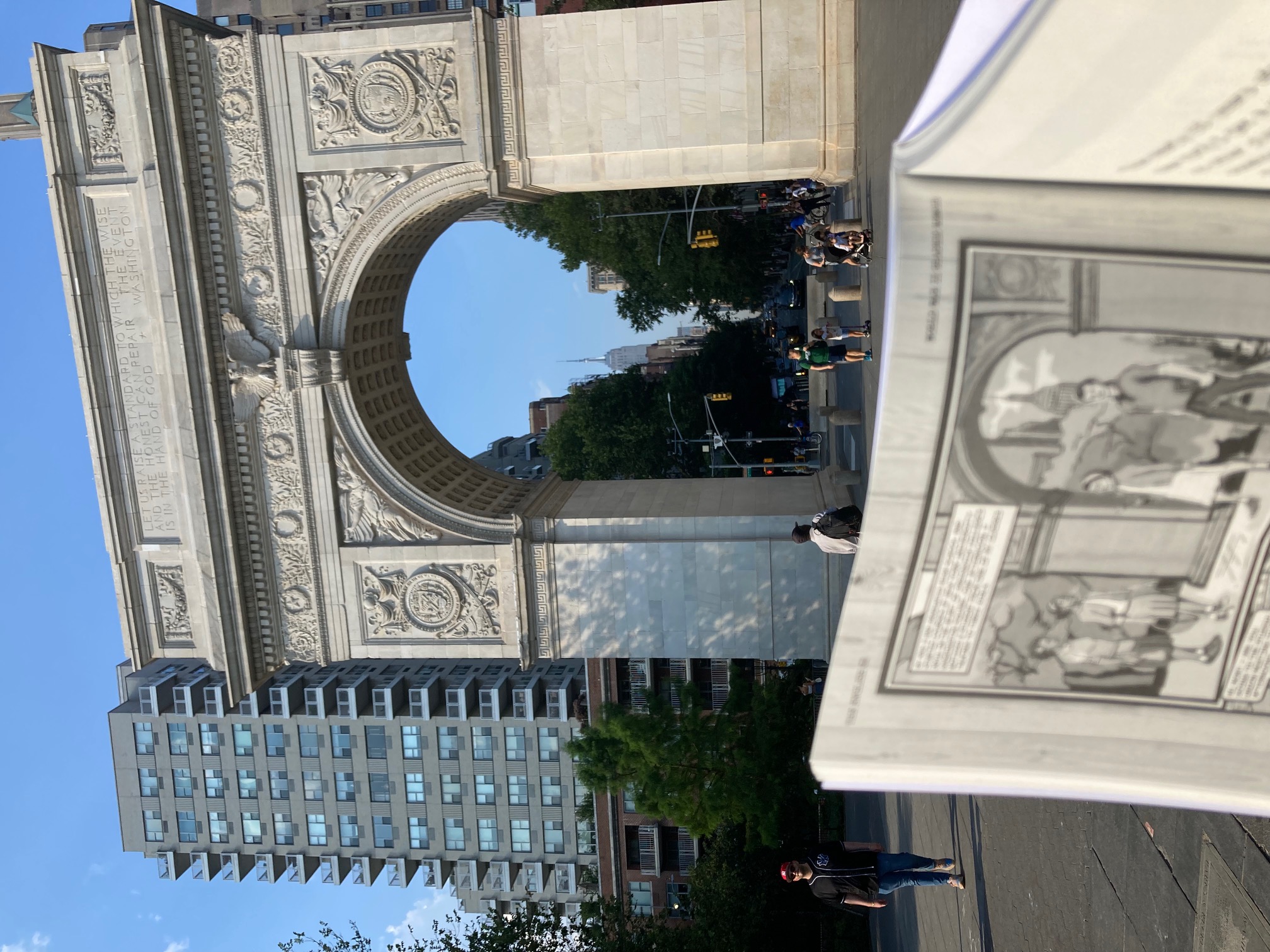 picture of published book for interview article