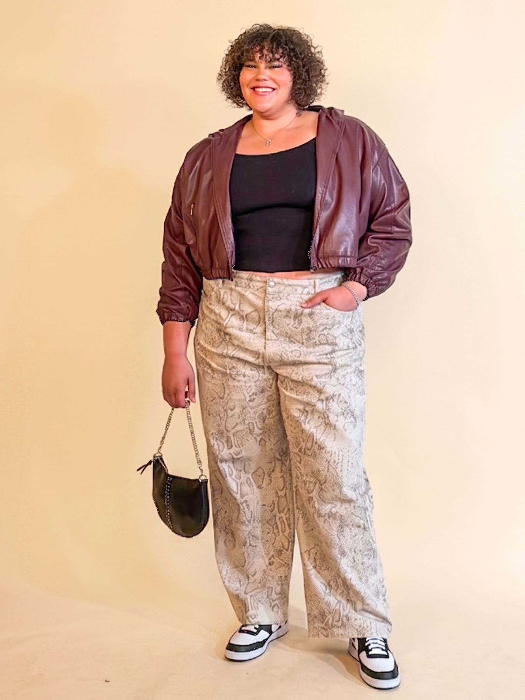 Audi Crooks in Her Curated JCPenney Look