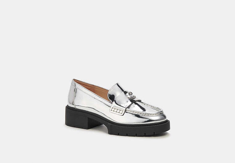Coach Silver Metallic Loafers?width=1024&height=1024&fit=cover&auto=webp