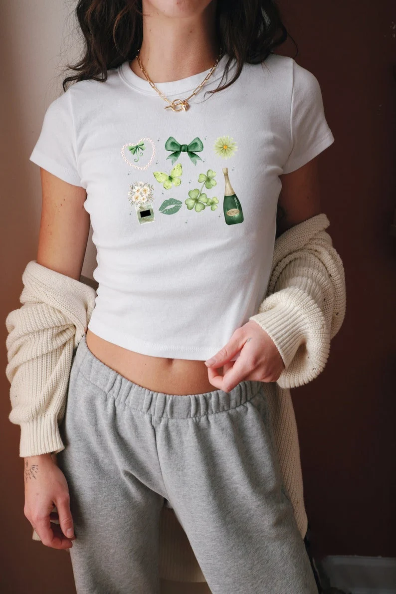 Saint Pattys Coquette Shirt