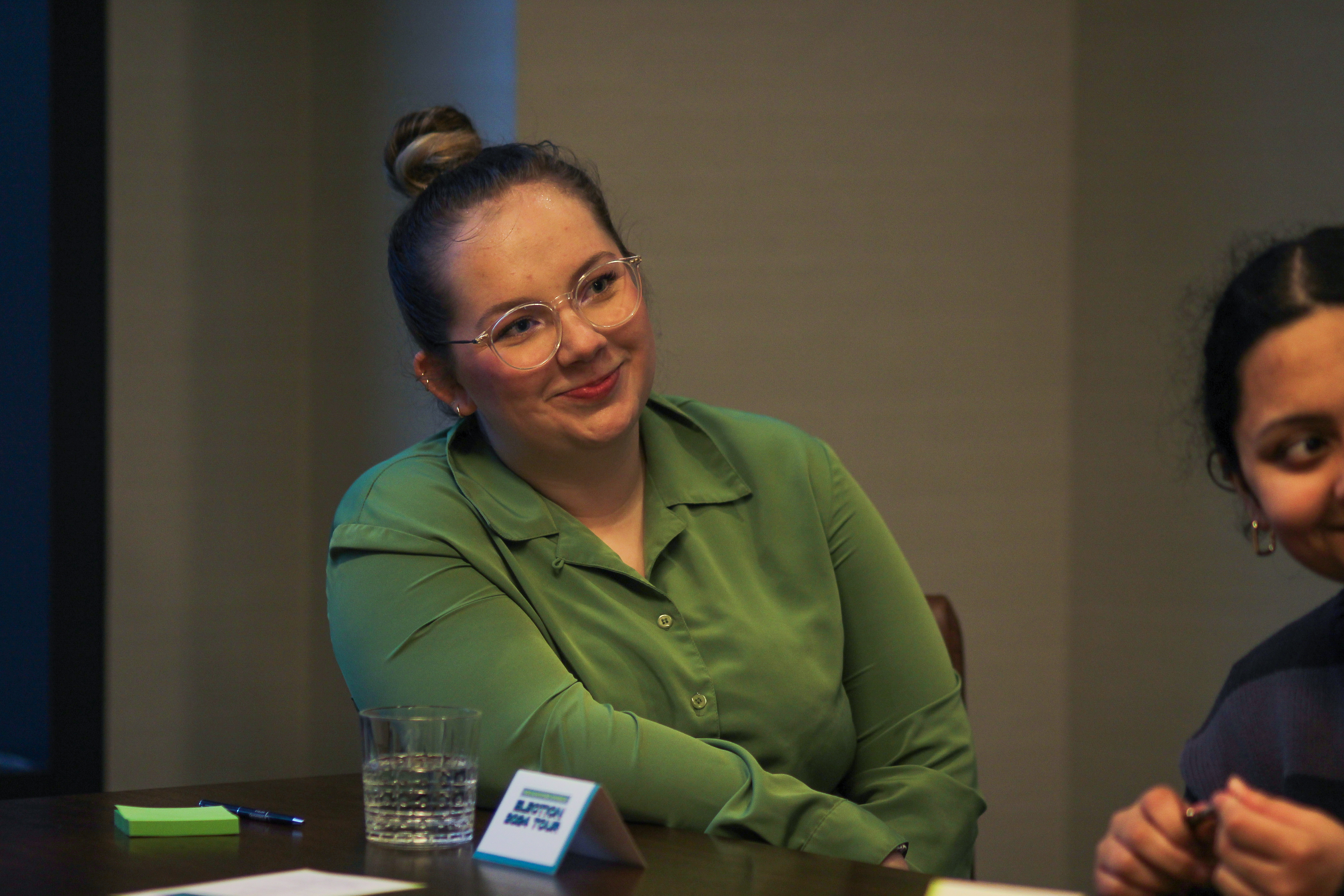 MSU student speaking about pressure for Gen Z to save the U.S. political system