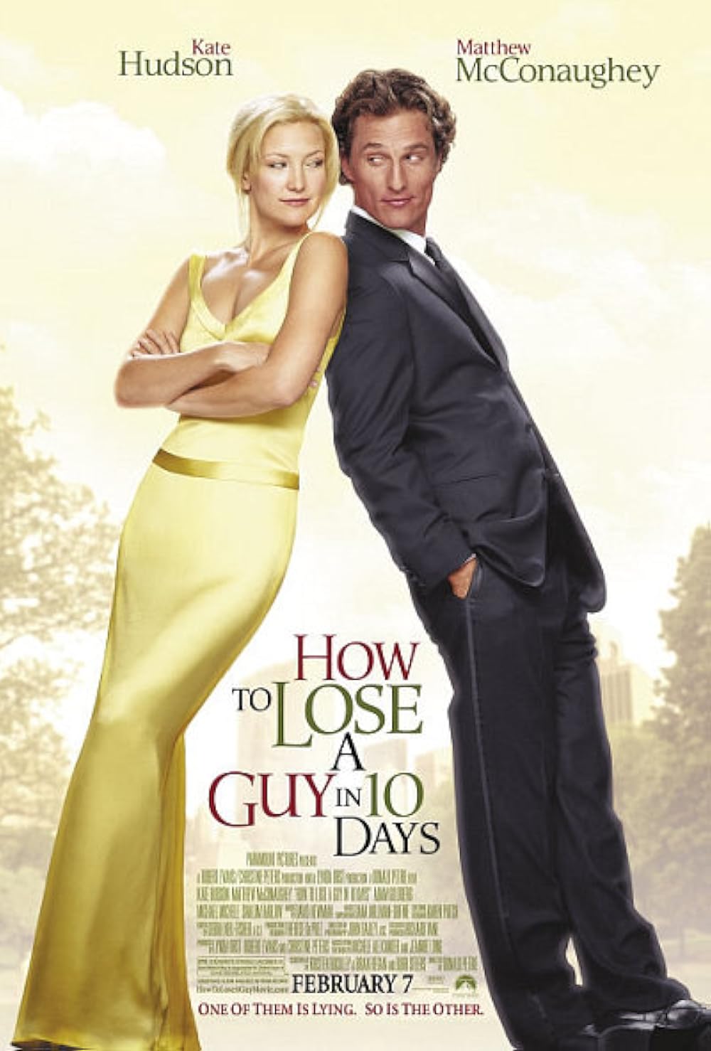 Kate Hudson and Matthew McConaughey in How To Lose A Guy In 10 Days