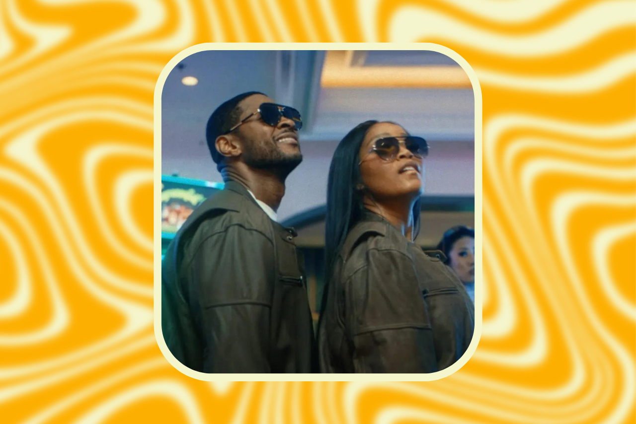 keke palmer and usher in the \"boyfriend\" music video