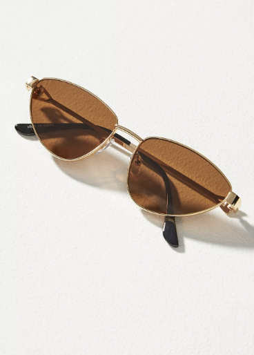 Anthropologie Breezy Cat Eye Aviator Sunglasses