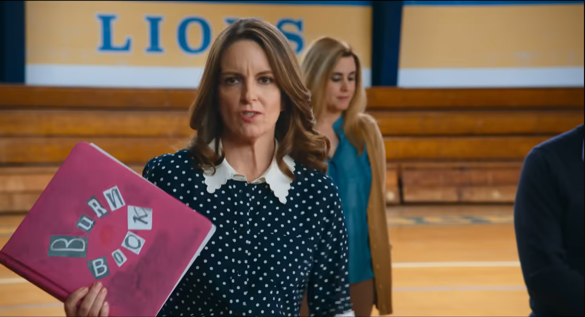 Tina Fey from the new Mean Girls movie trailer
