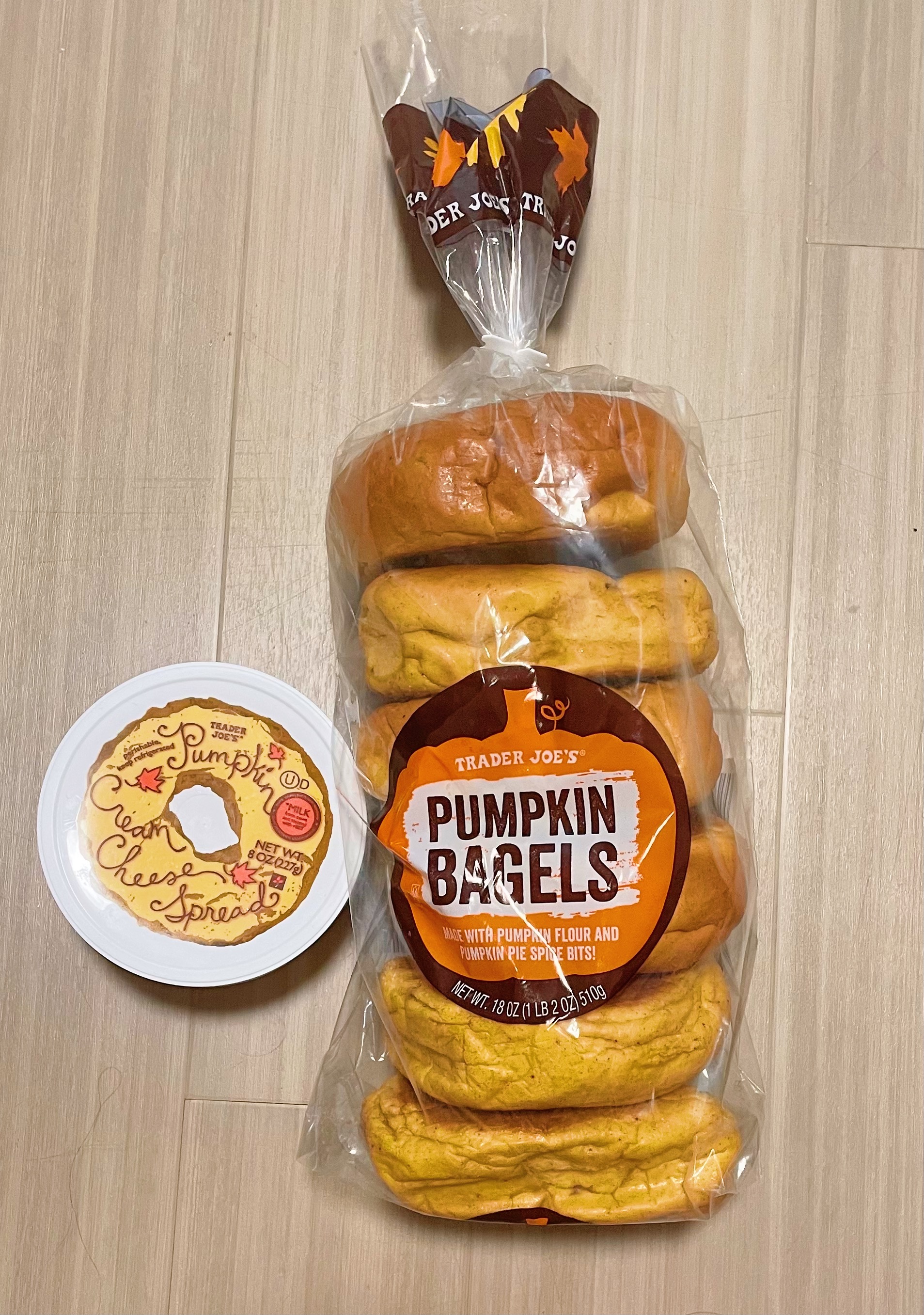 pumpkin bagelsjpg by Claire Brodish