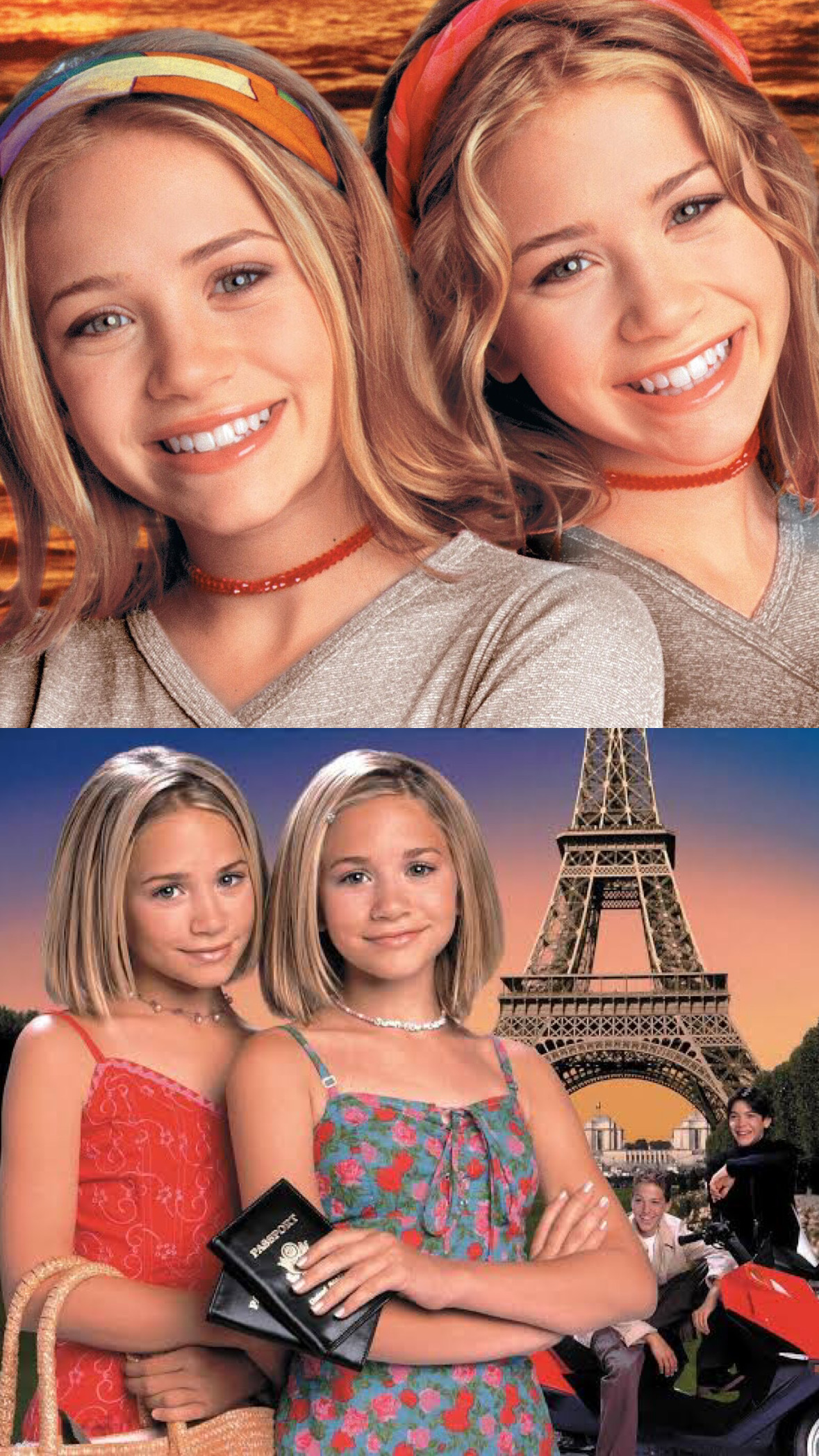 Movie posters of Mary Kate and Ashley movies