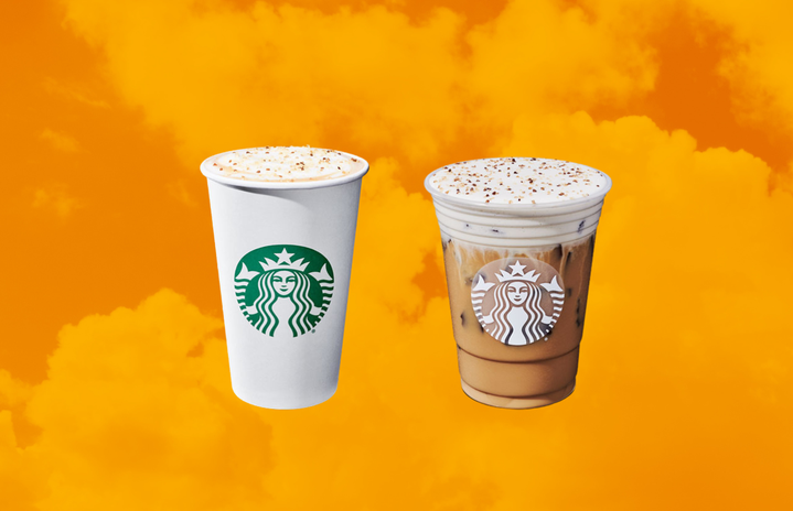 Starbucks\'s Pecan Crunch Oatmilk Latte