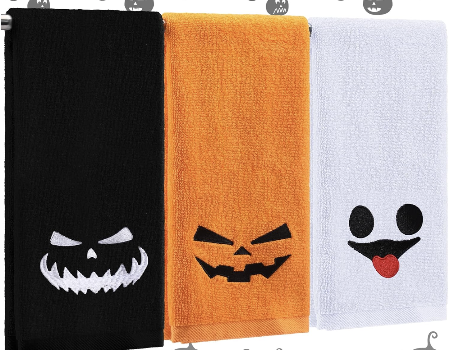halloween towels