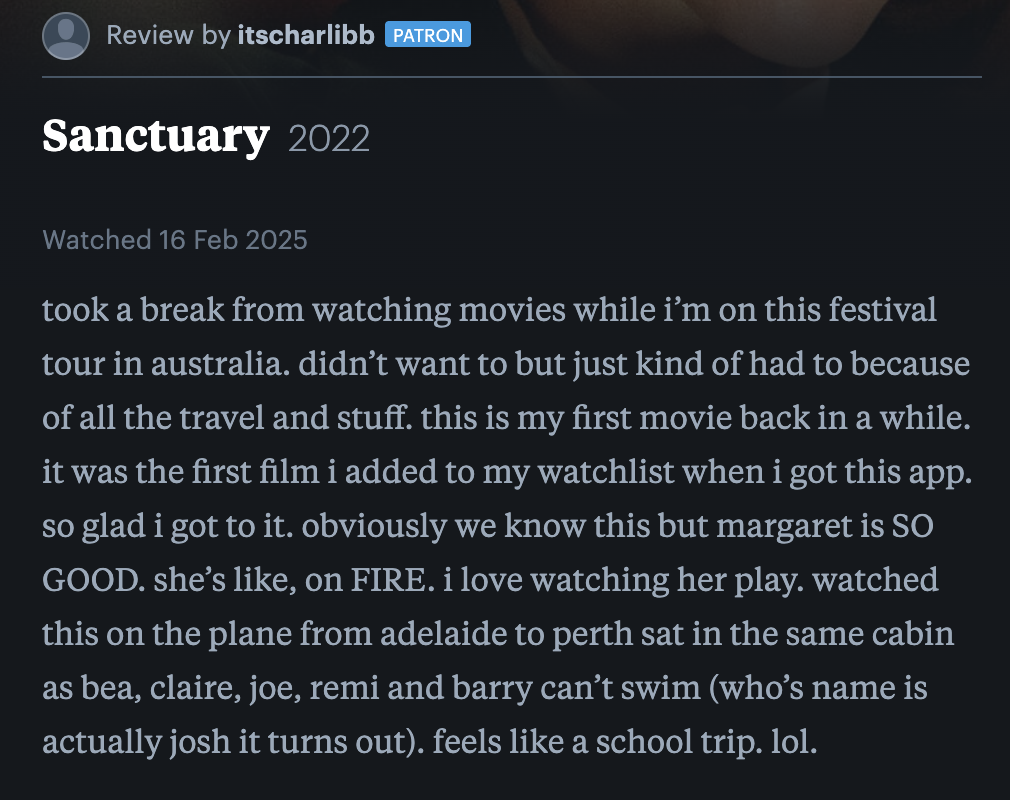 Charli XCX Letterboxd