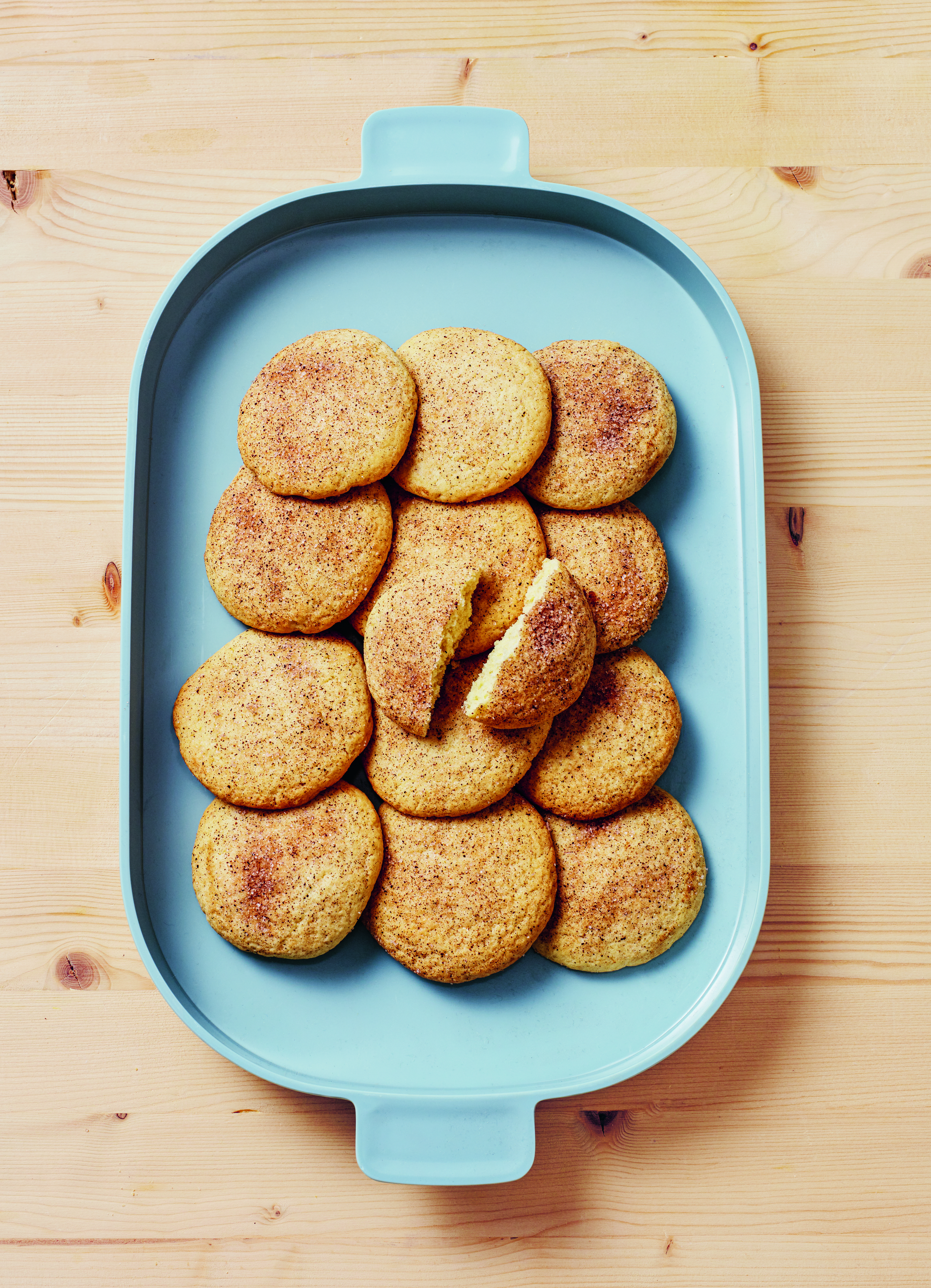 Photo of Snickerdoodle Cookies from “CRUMBS: Cookies & Sweets from Around the World” by Ben Mims.
