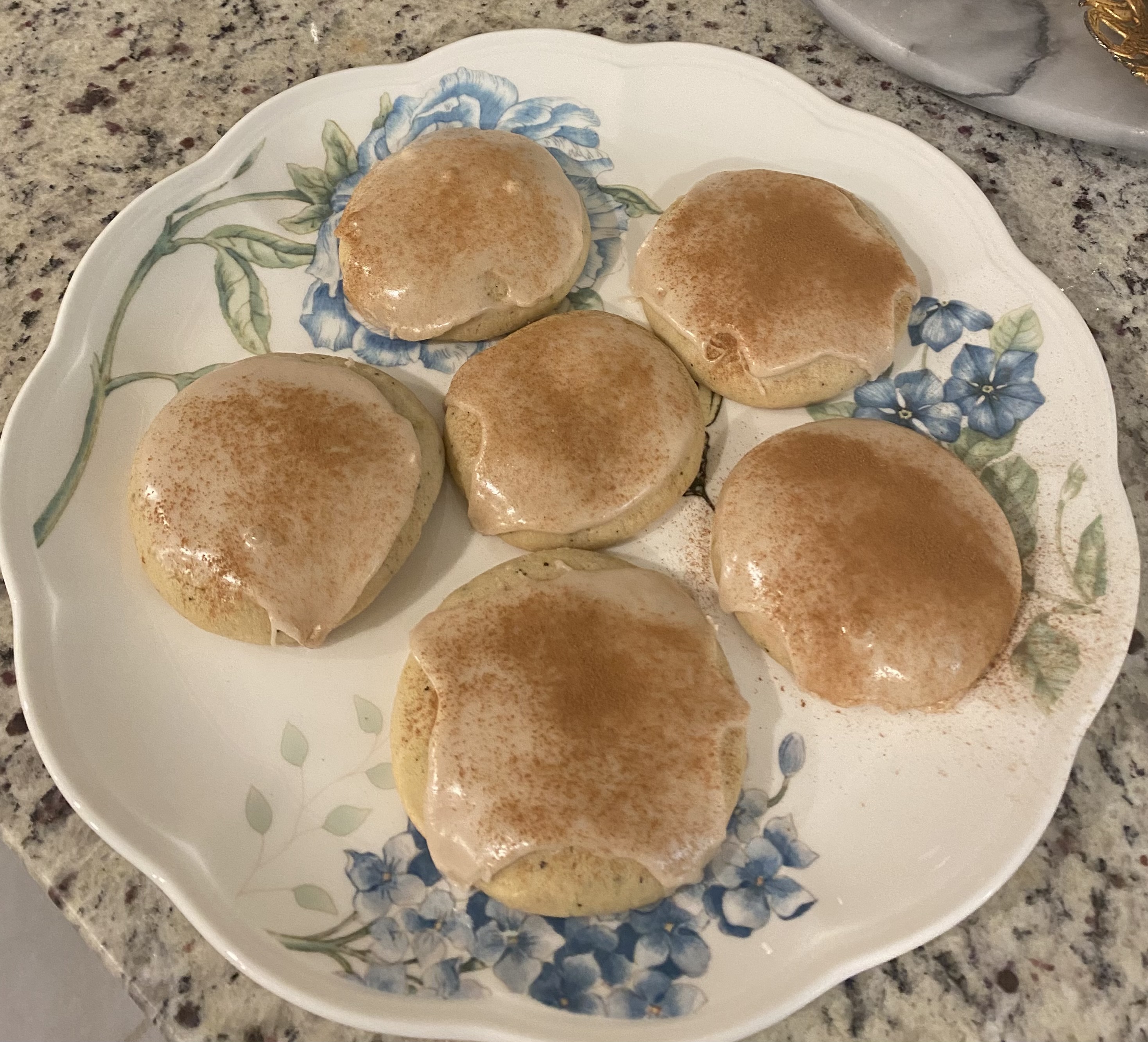 Finished cookies (part of recipe walk through)