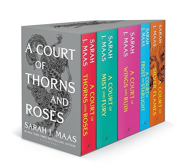 book cover of series ACOTAR
