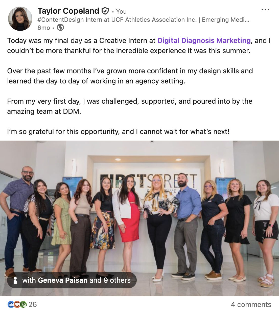 LinkedIn Industry Post