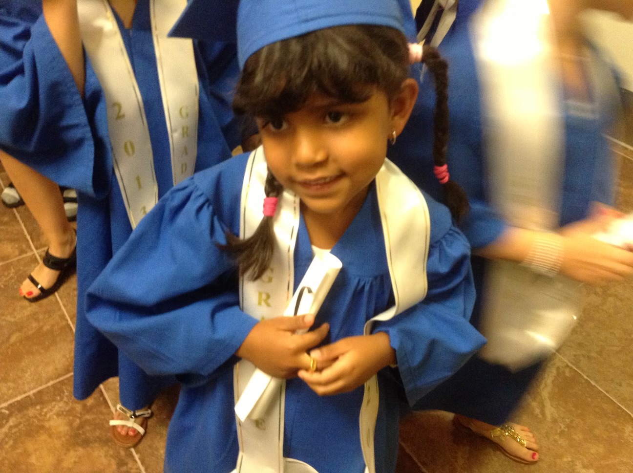 Kindergarden graduation picture