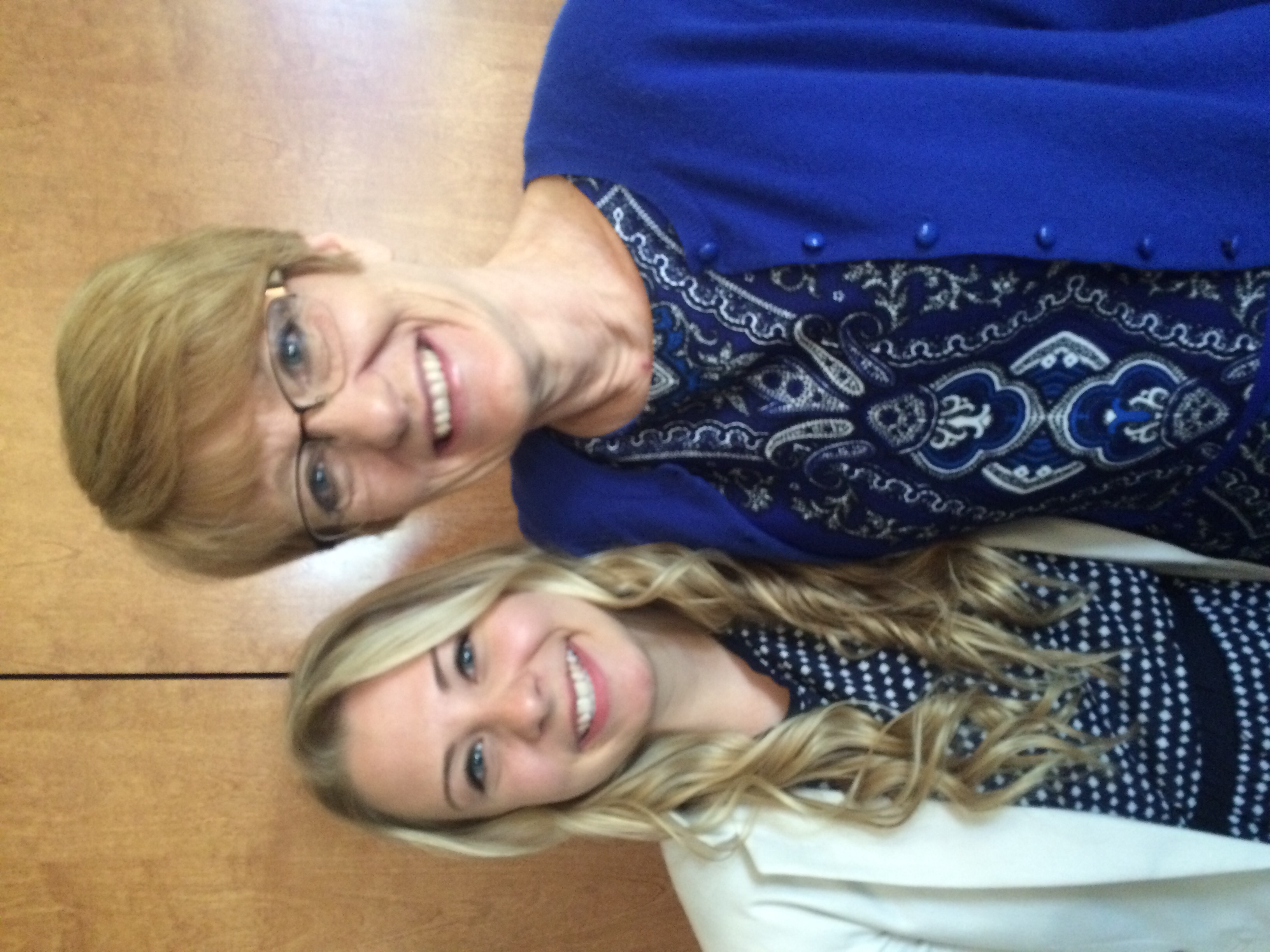 Dr. Preston & Student