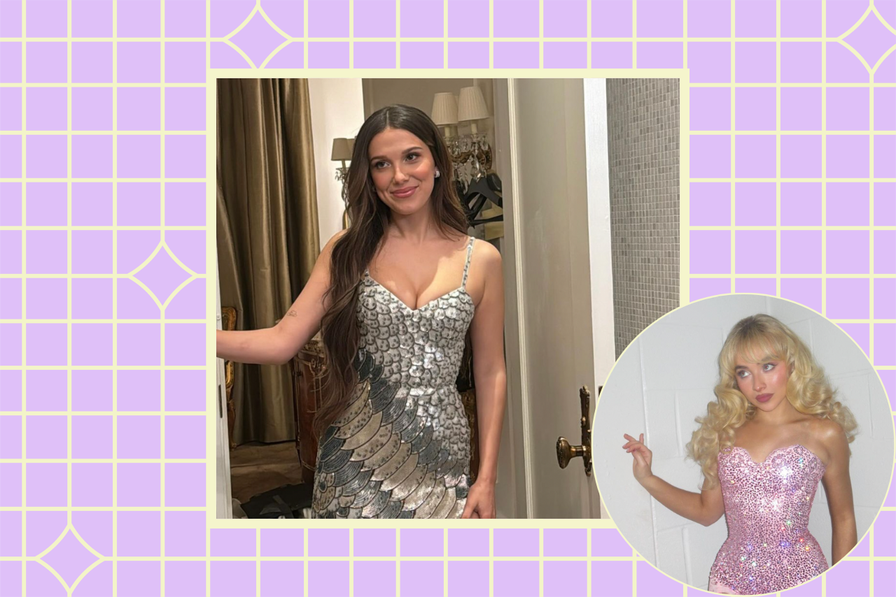 Millie Bobby Brown and Sabrina Carpenter