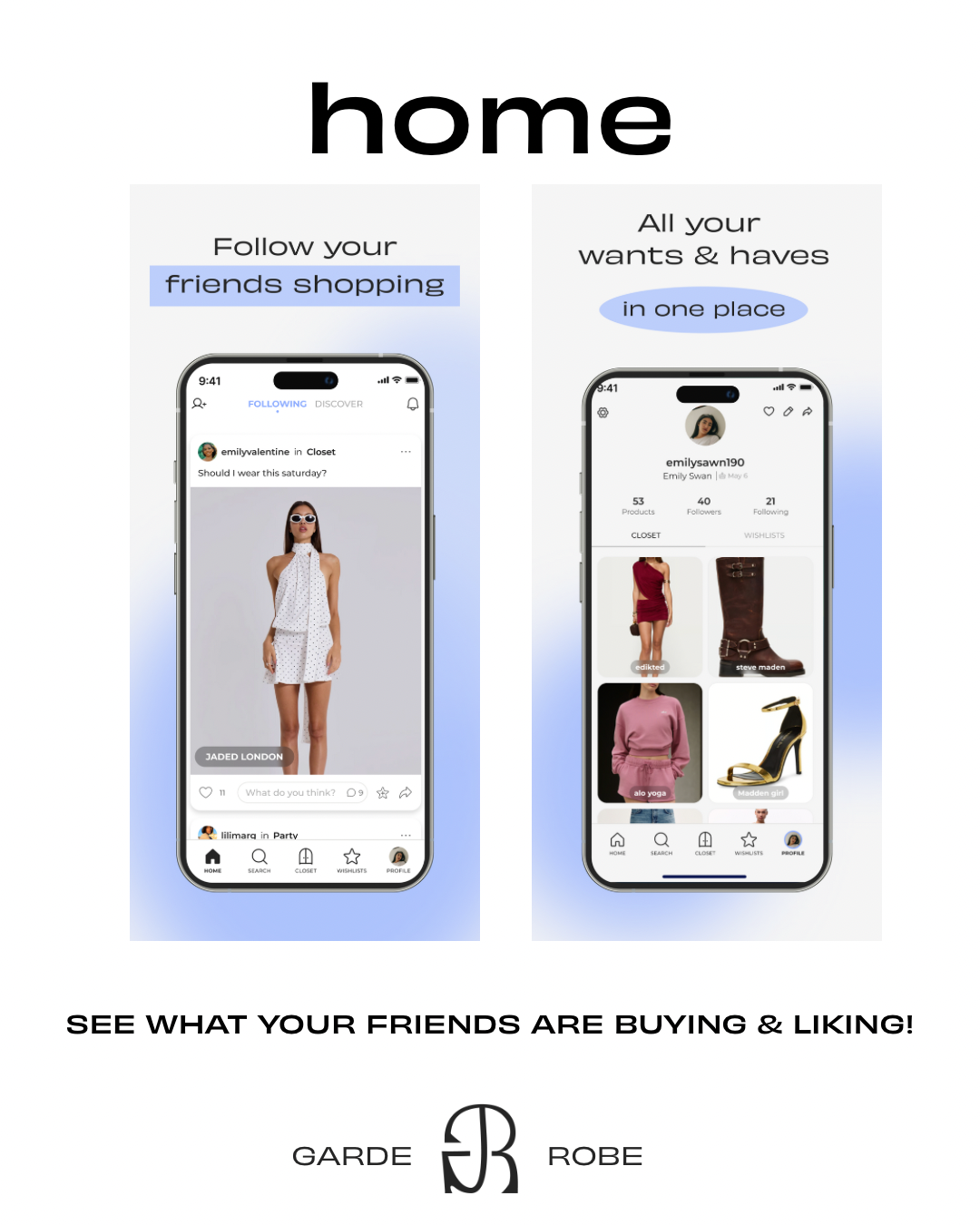 Garde-Robe App insight walkthrough image