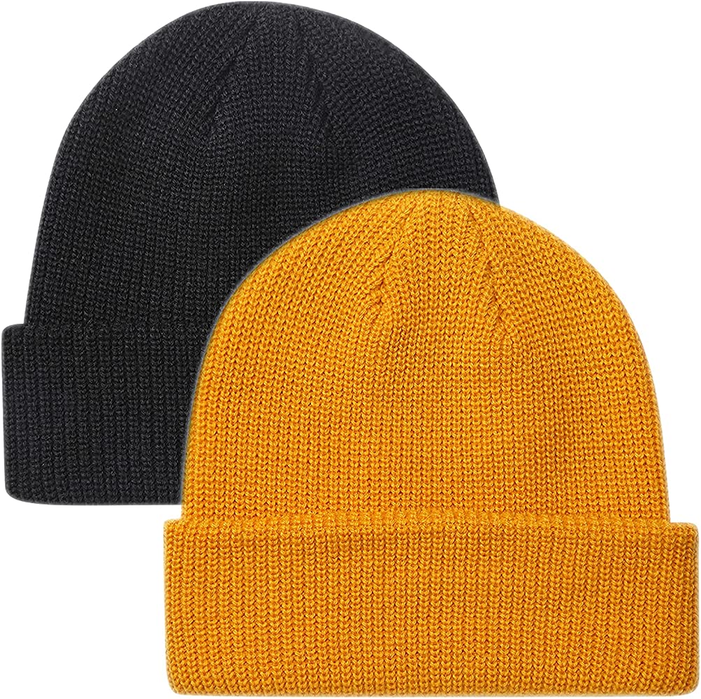 Black and Yellow Beanie\'s
