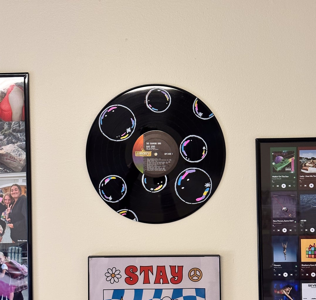 a decorated vinyl